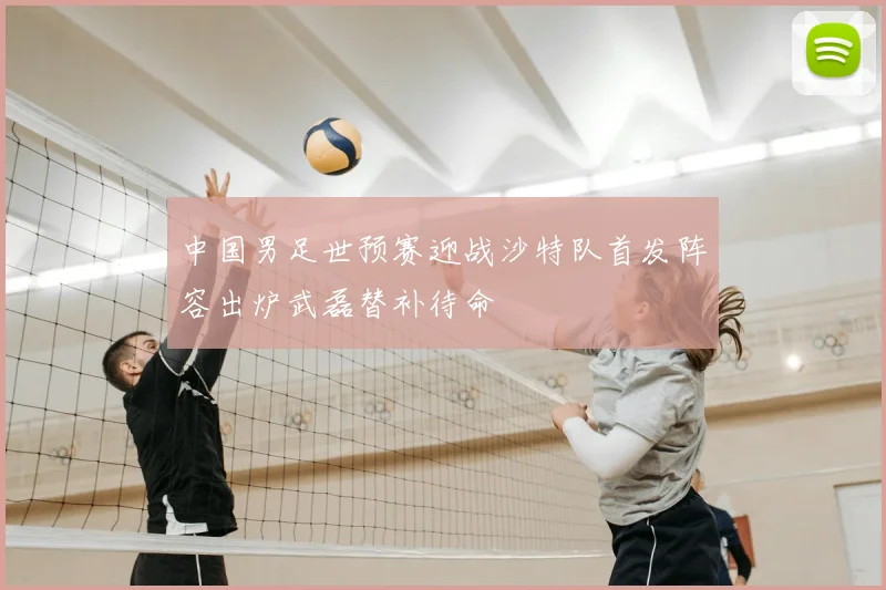 中国男足世预赛迎战沙特队首发阵容出炉武磊替补待命